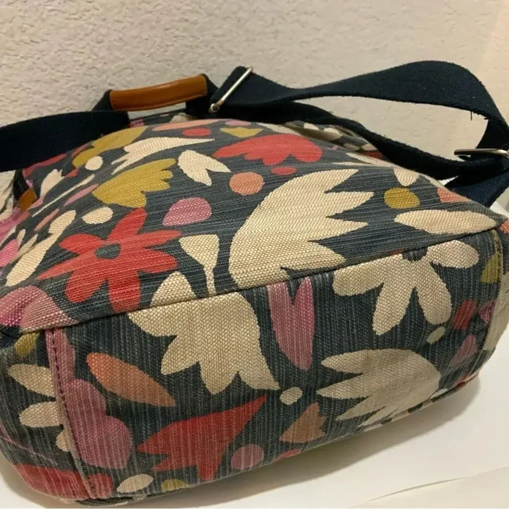 Fossil Blake Abstract Floral backpack multicolor